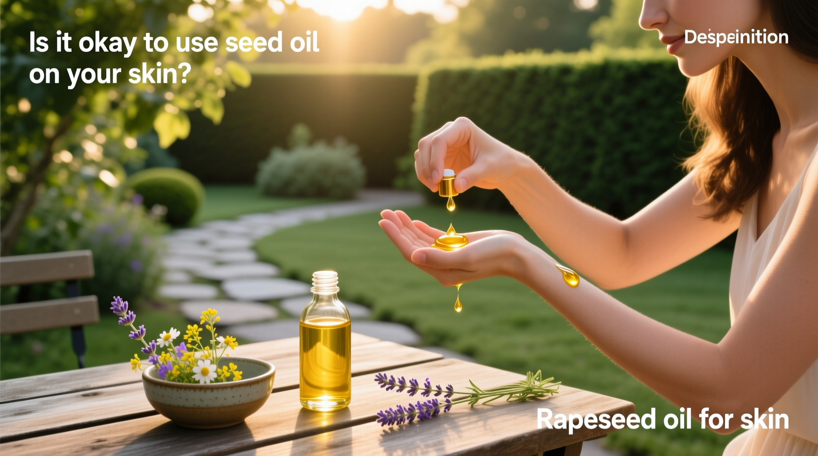 rapeseed oil for skin safe or not 