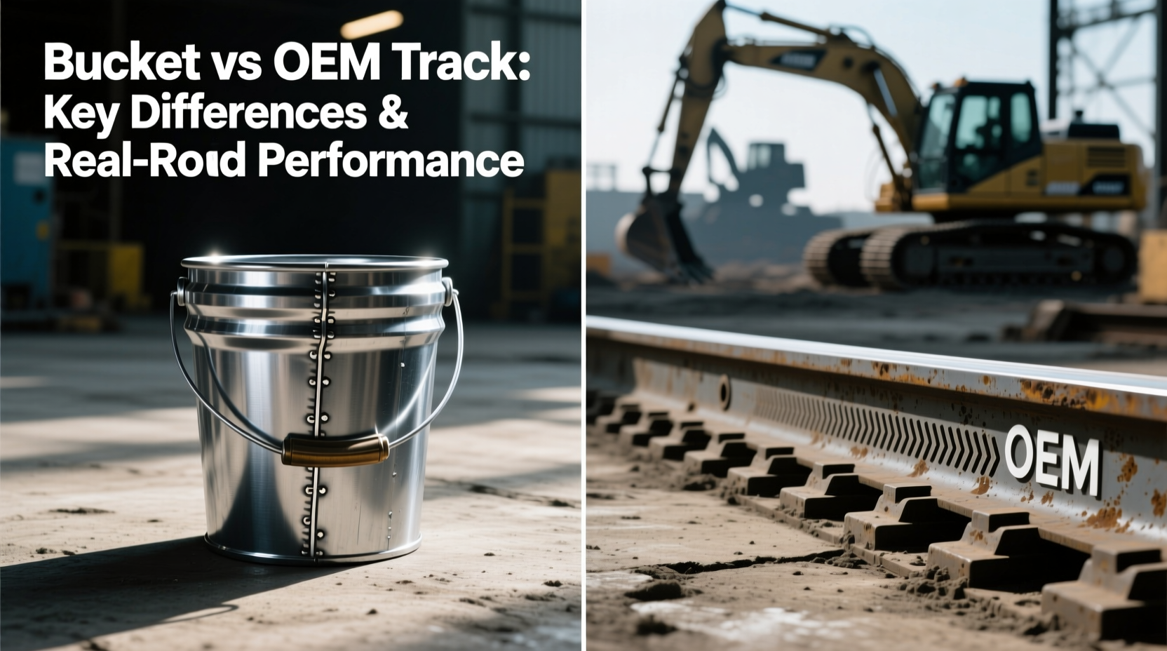 bucket vs oem track comparison