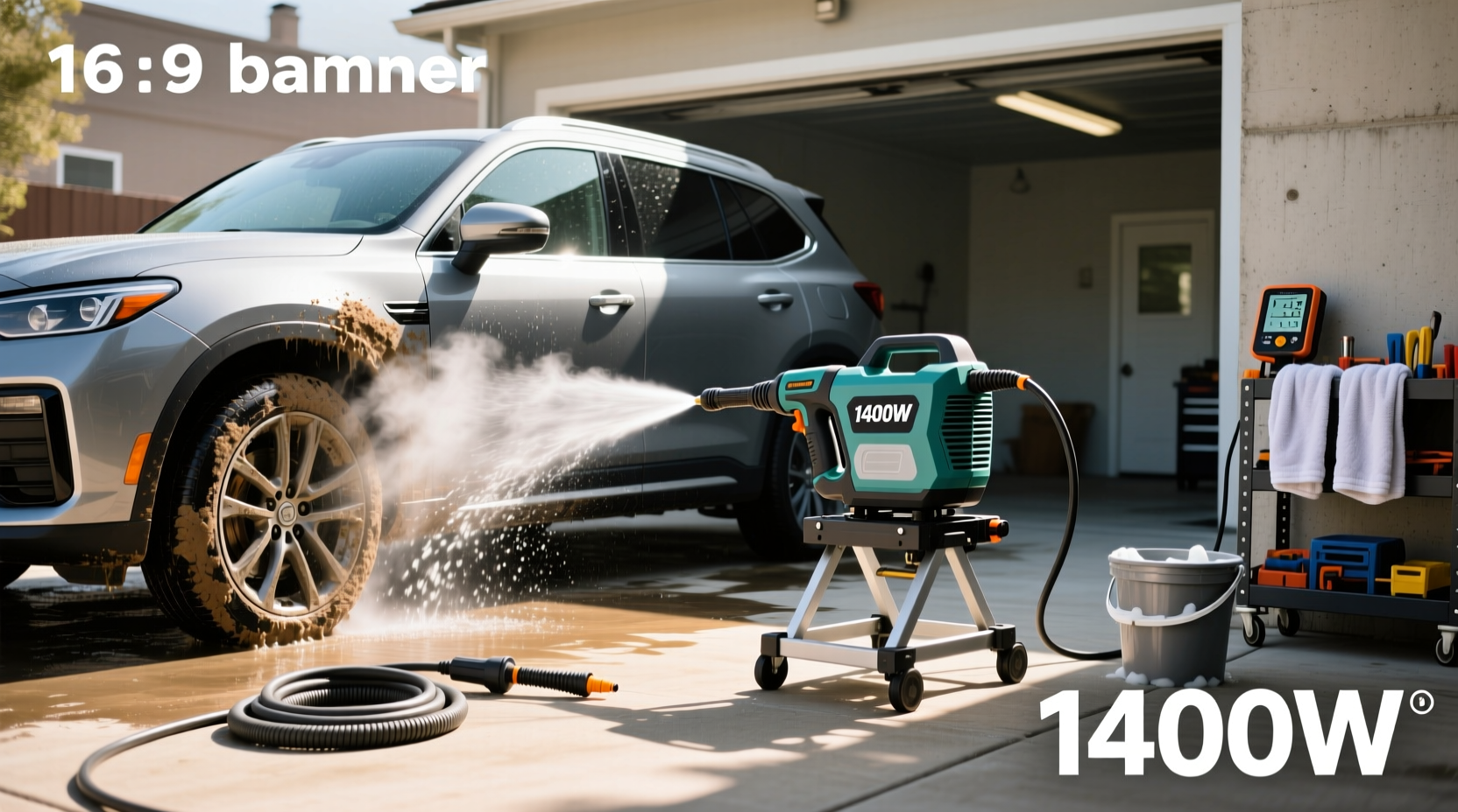 How to choose 1400w car washing machine,How powerful is a 1400W pressure washer?