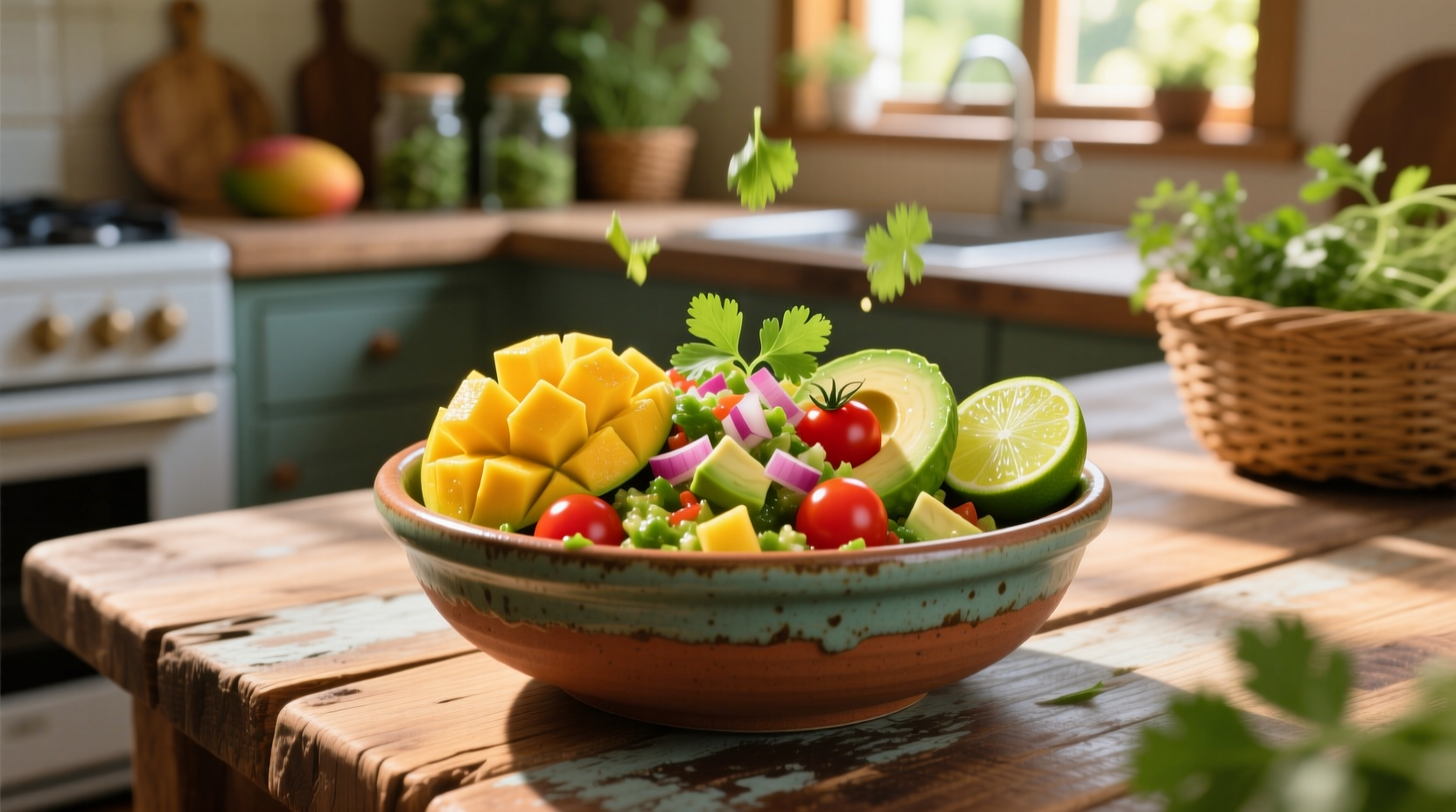mango and avocado salsa