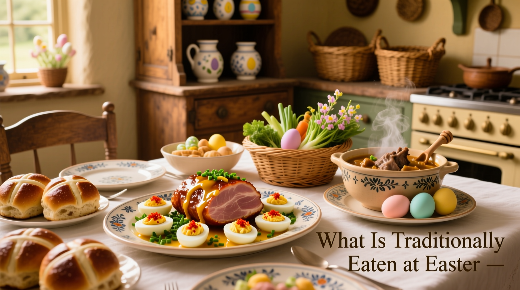 what is traditionally eaten at easter