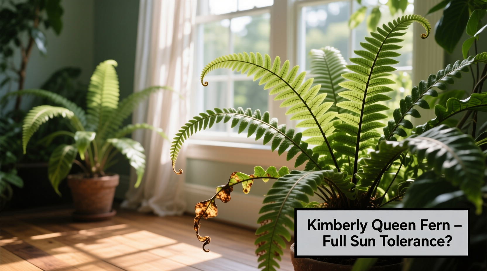 Can Kimberly Queen Ferns Tolerate Full Sun?