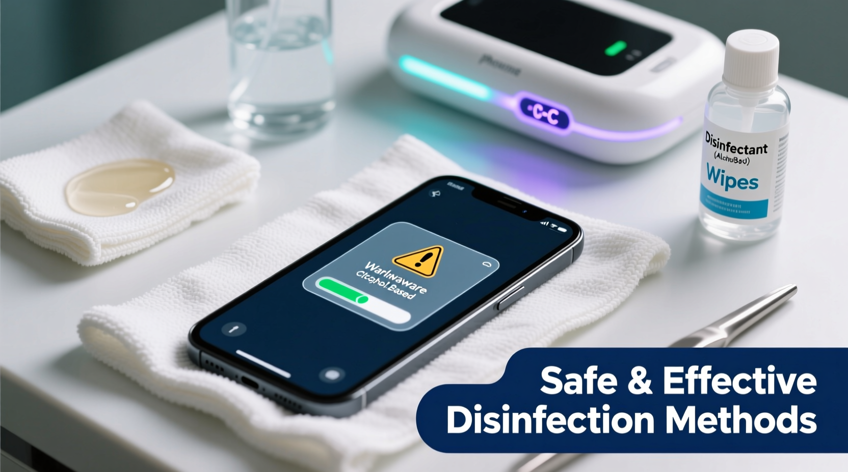 effective methods to safely disinfect your cell phone and remove viruses