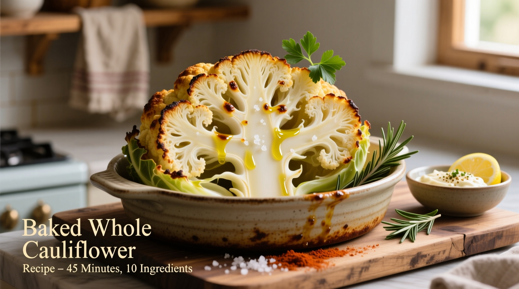 Perfect Baked Whole Cauliflower: Step-by-Step Recipe Guide