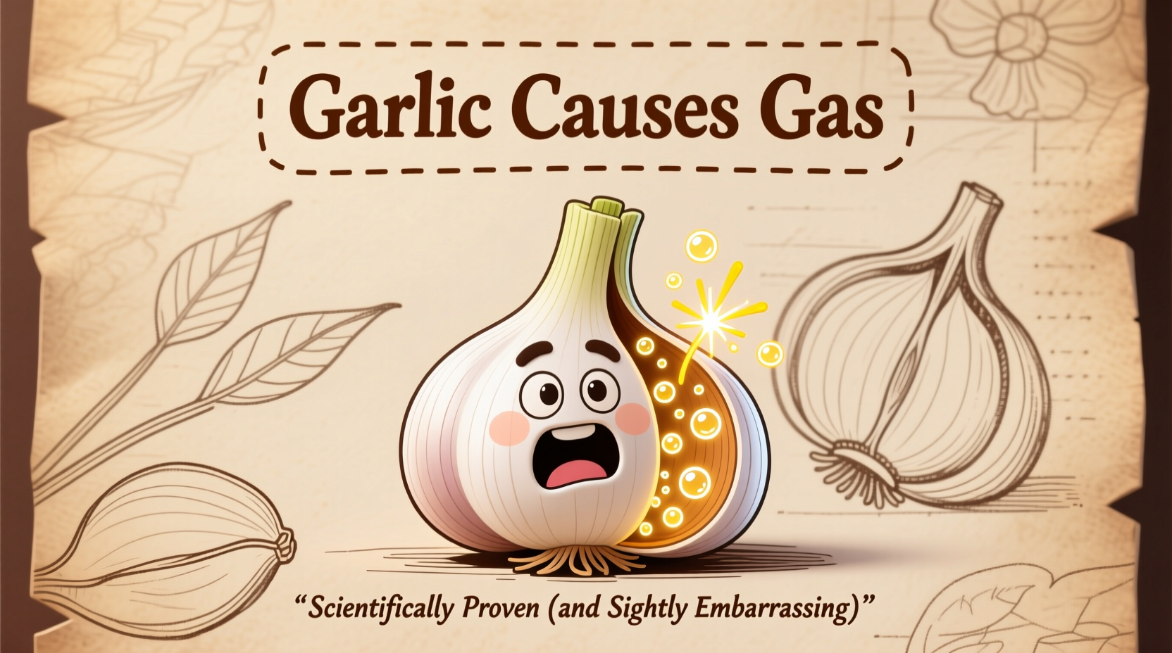 garlic causes gas