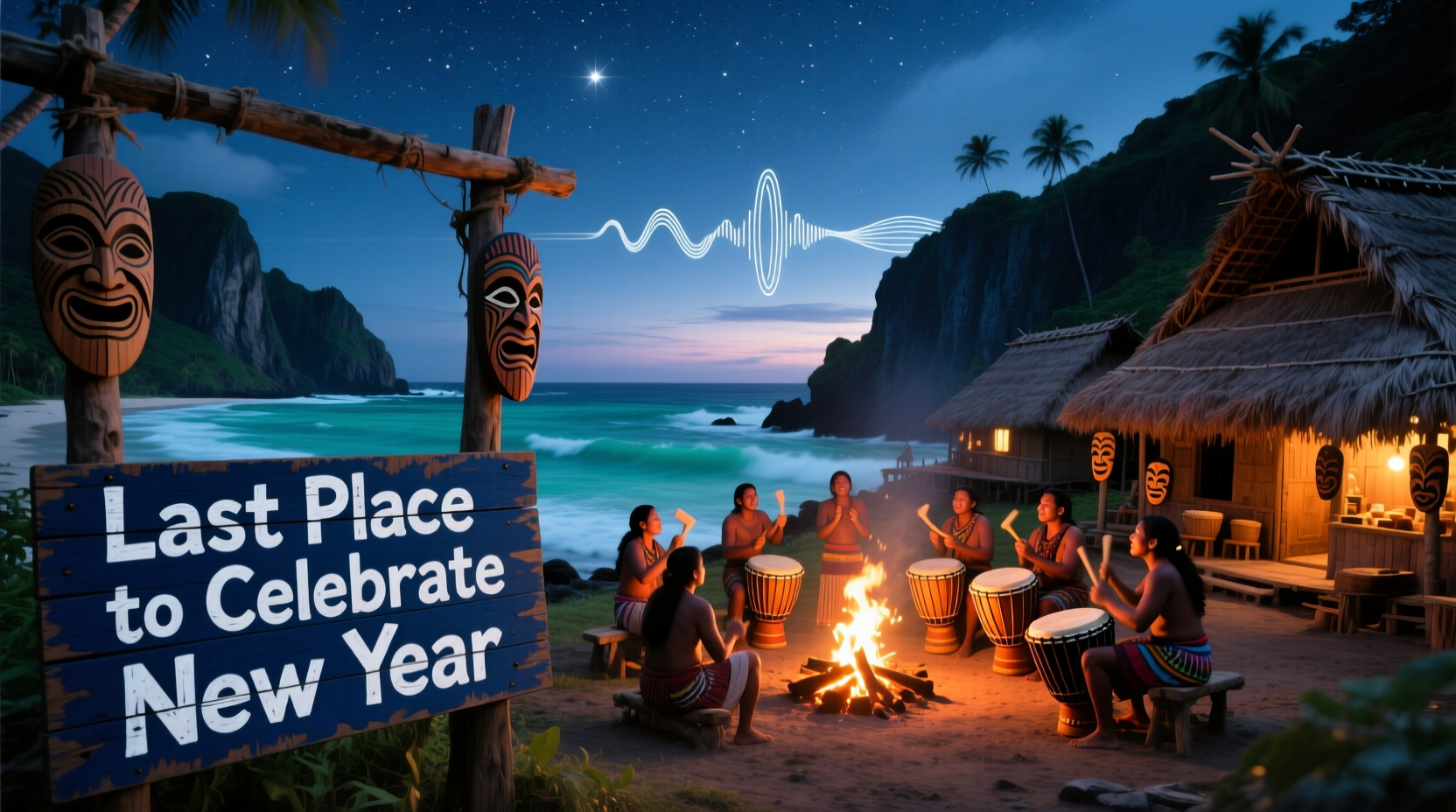 what is the last place to celebrate new year