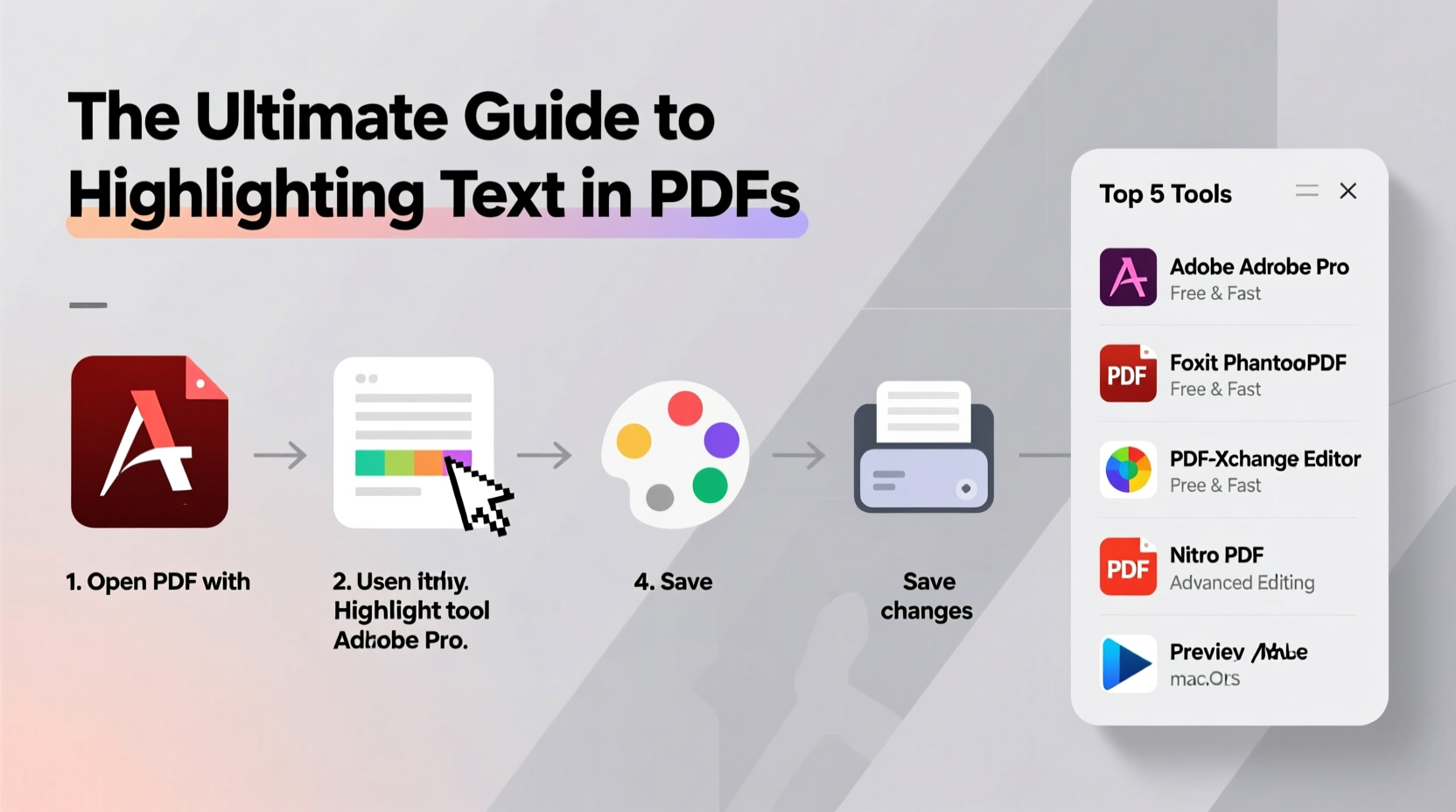 the ultimate guide to highlighting text in pdfs easy steps and best tools explained