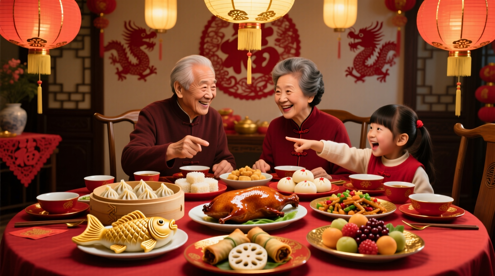 what do they eat in china for chinese new year