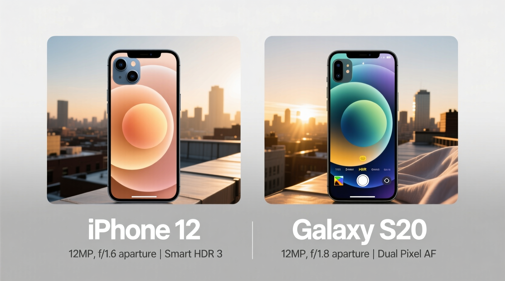 iphone 12 vs galaxy s20 camera did apple actually win