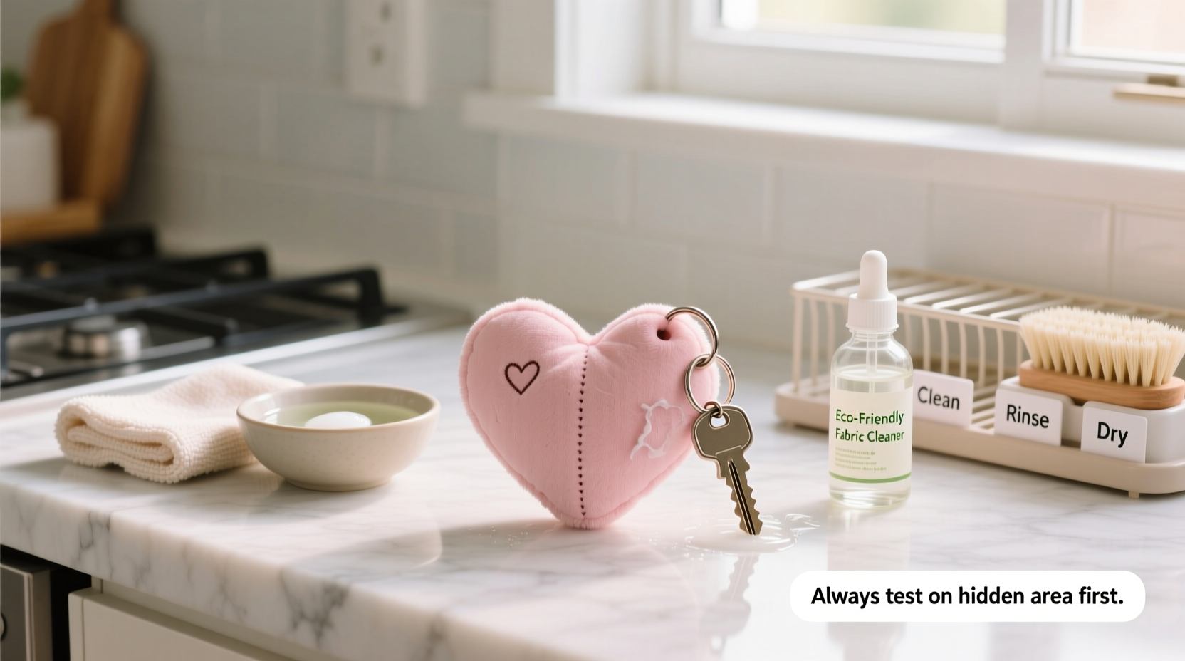 ultimate guide to safely cleaning and refreshing your heart plush keychain
