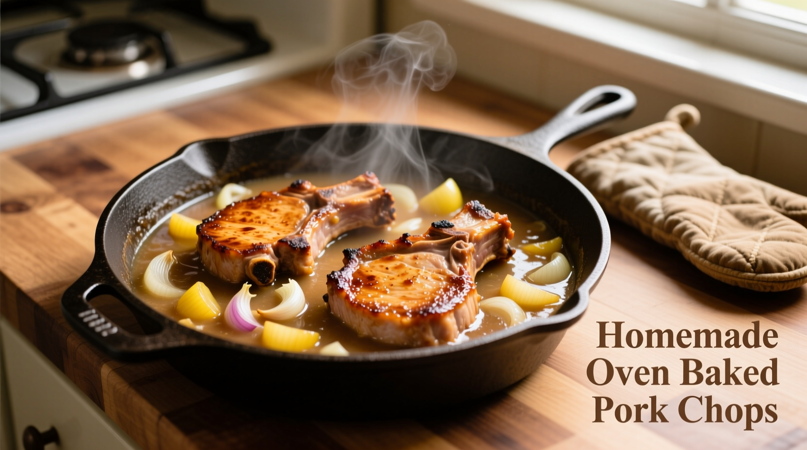 pork chops with onion soup mix in oven