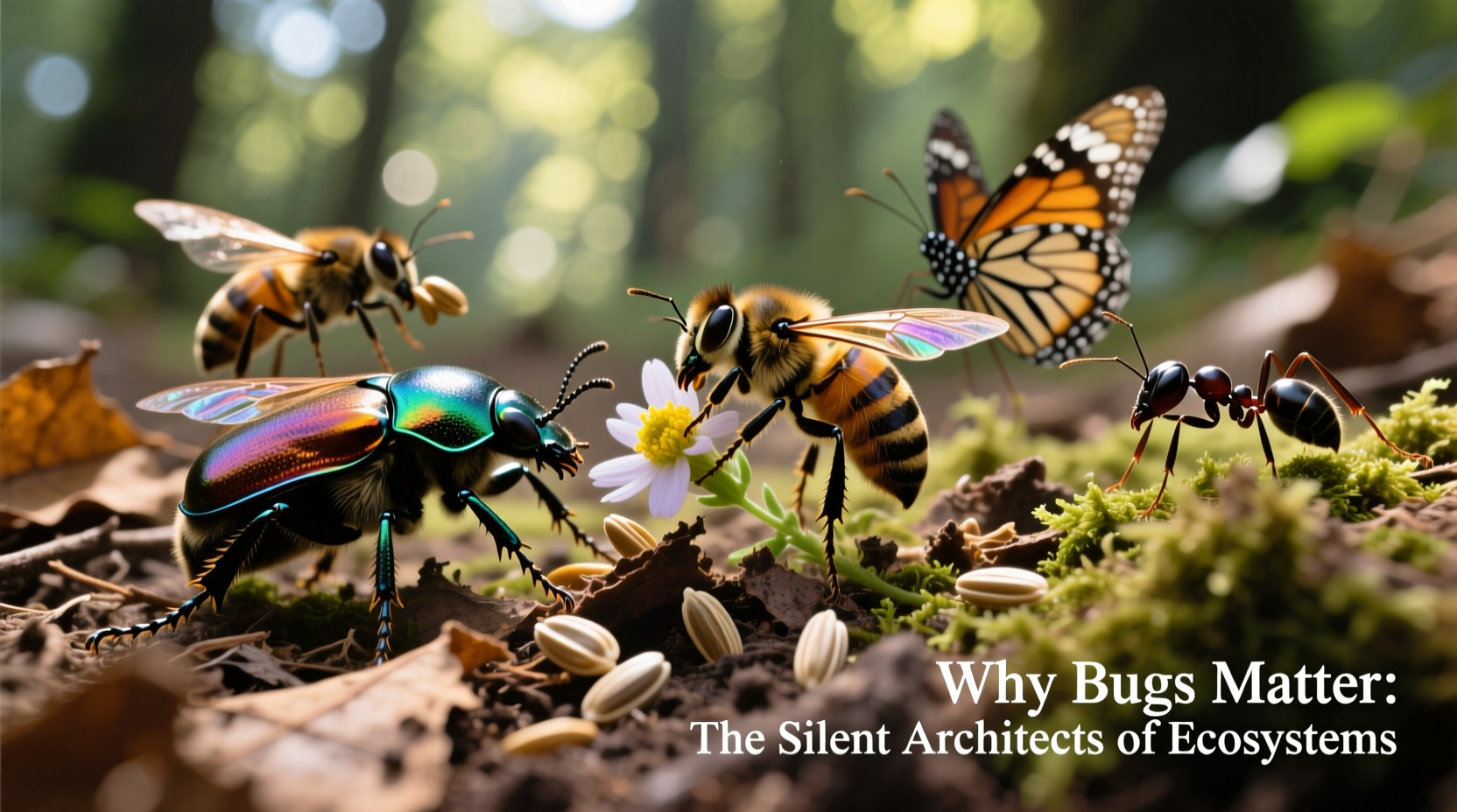 why are bugs important exploring the benefits of insects