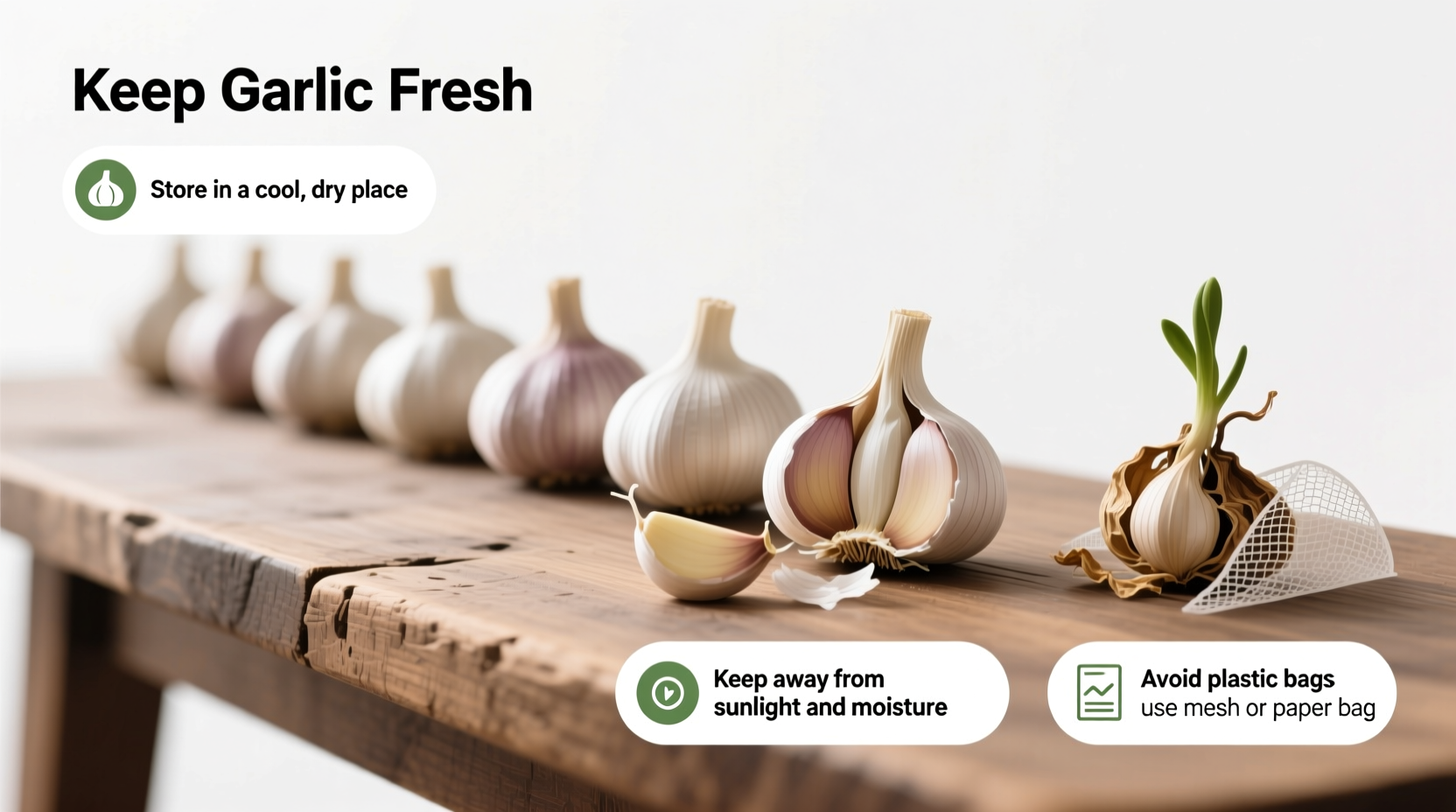 How to Keep Garlic Fresh: 6 Science-Backed Storage Methods