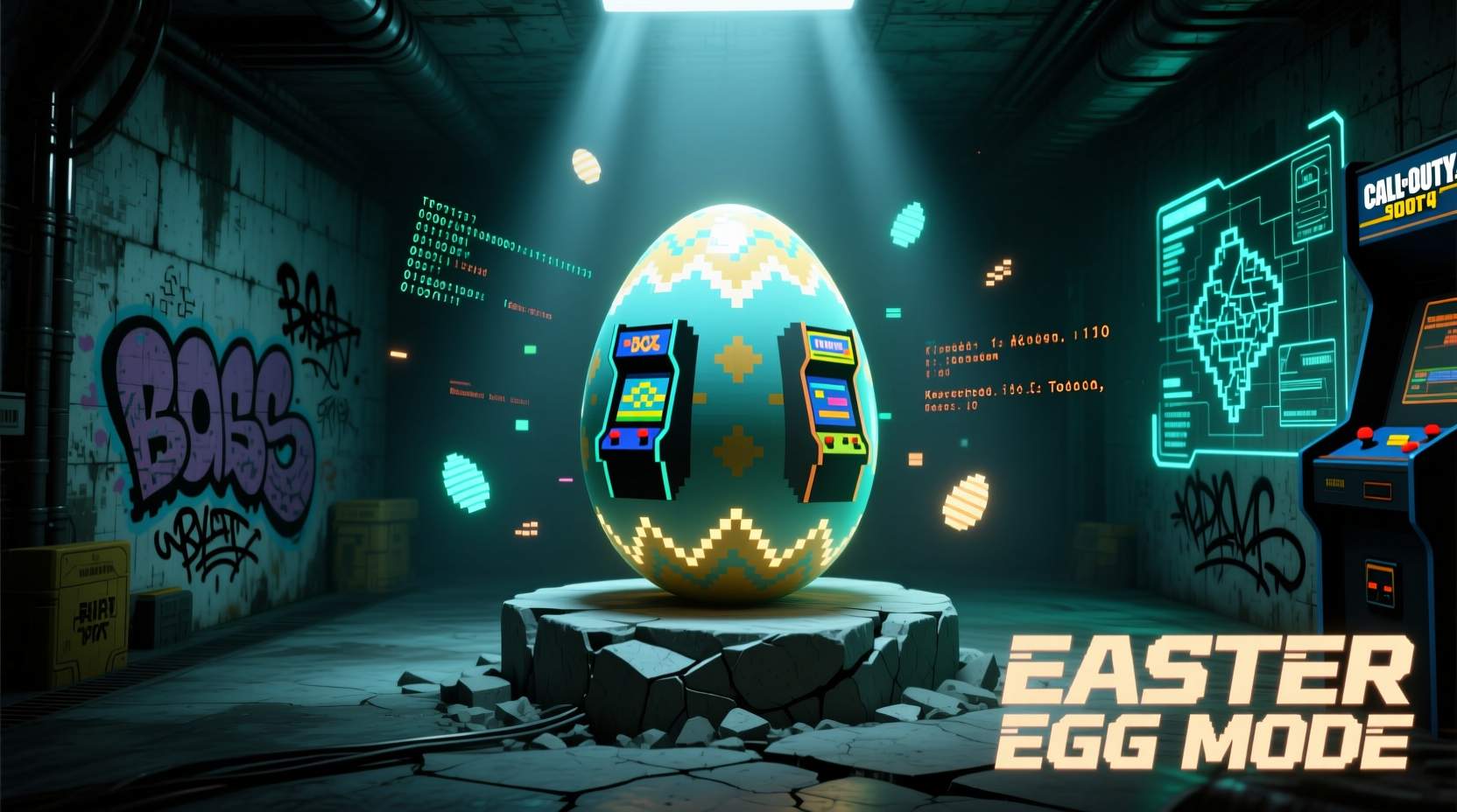 can you do easter eggs in custom mutations bo4
