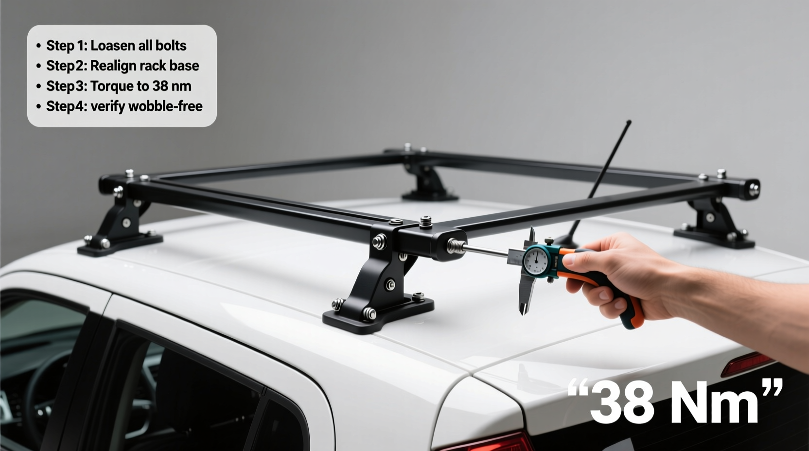 Wagon R Roof Rack Wobble Fix: Verified Steps & Torque Specs