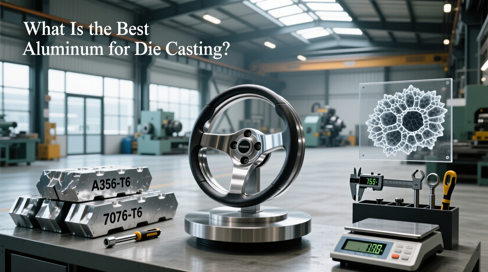 How to Choose Die Casting Aluminum Steering Wheel, What Is Best Alloy?
