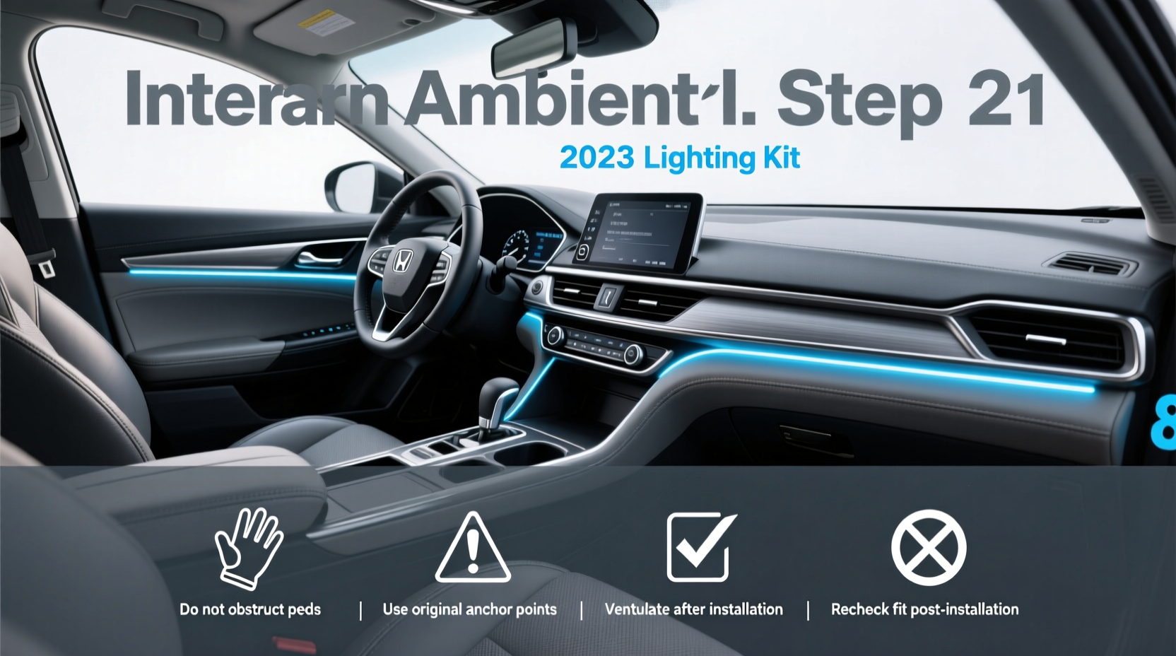 Honda Accord Ambient Lighting Kit Buying Guide