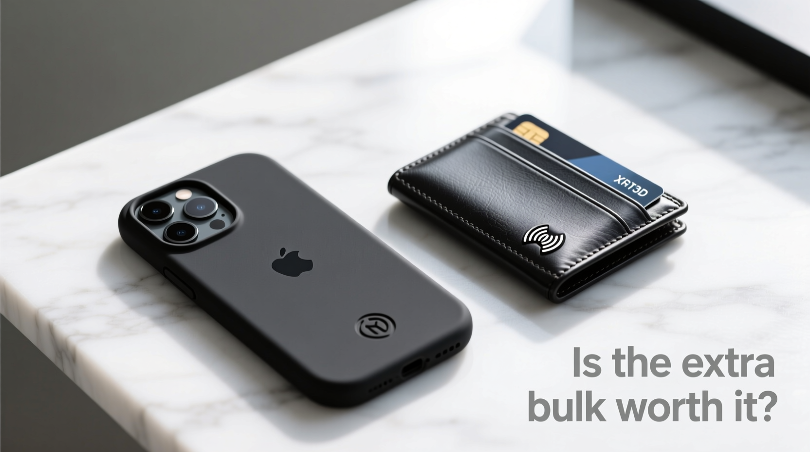 phone carry case vs wallet case is the extra bulk of a wallet case really worth it