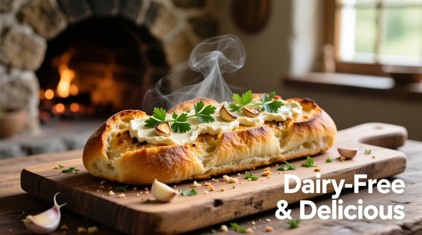 dairy free garlic bread