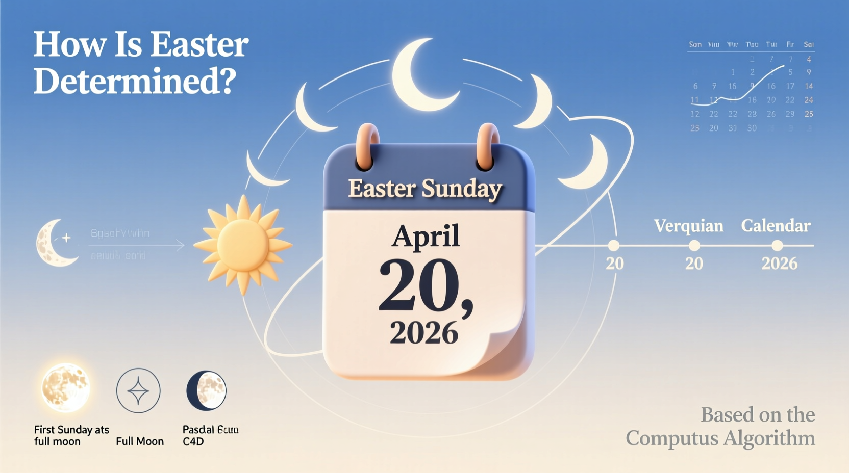 how easter falls