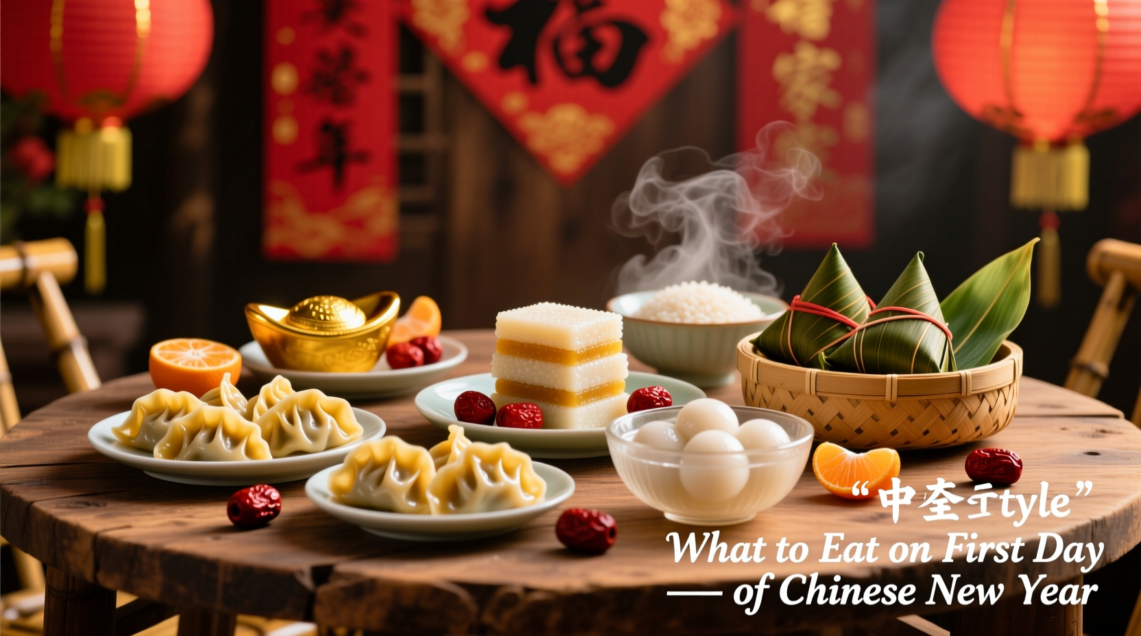 what to eat on first day of chinese new year