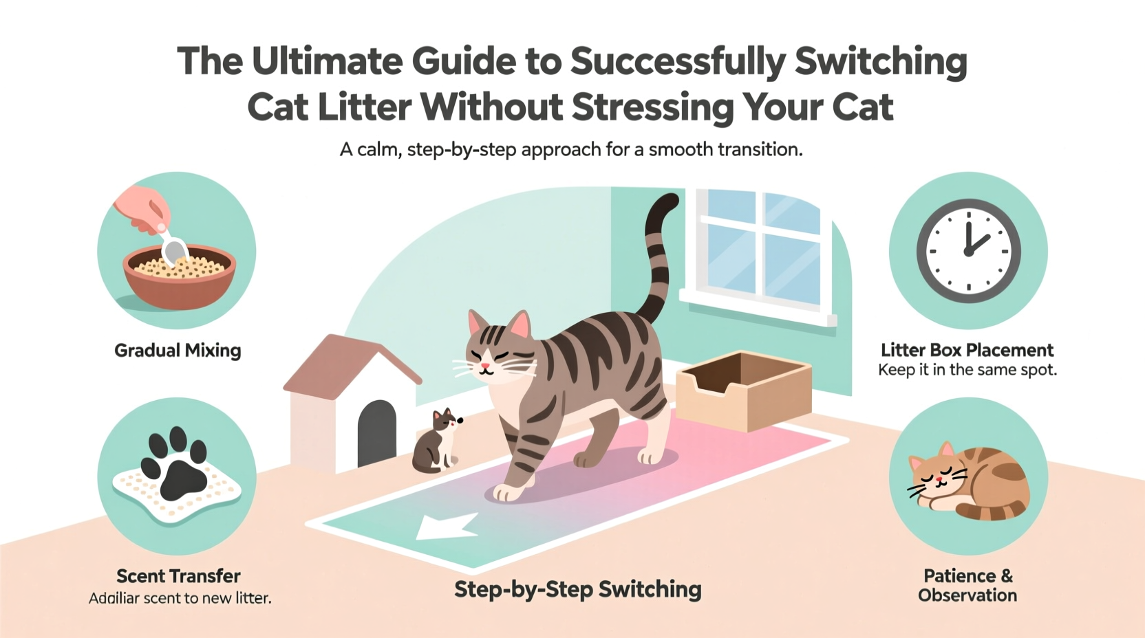 the ultimate guide to successfully switching cat litter without stressing your cat