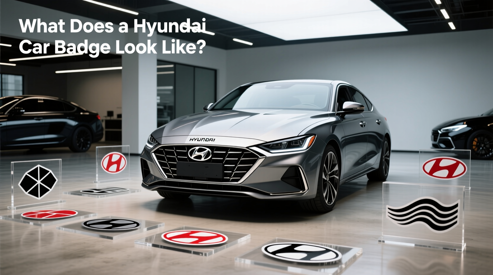 How to Choose Hyundai Car Stickers, What Does the Badge Look Like?