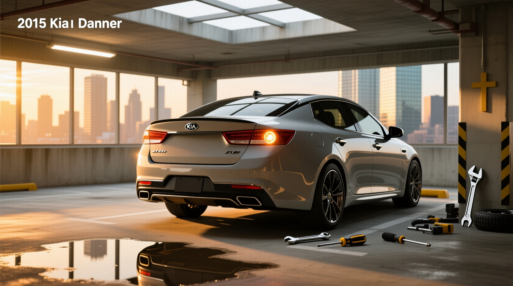 2015 kia optima tail light bulb guide