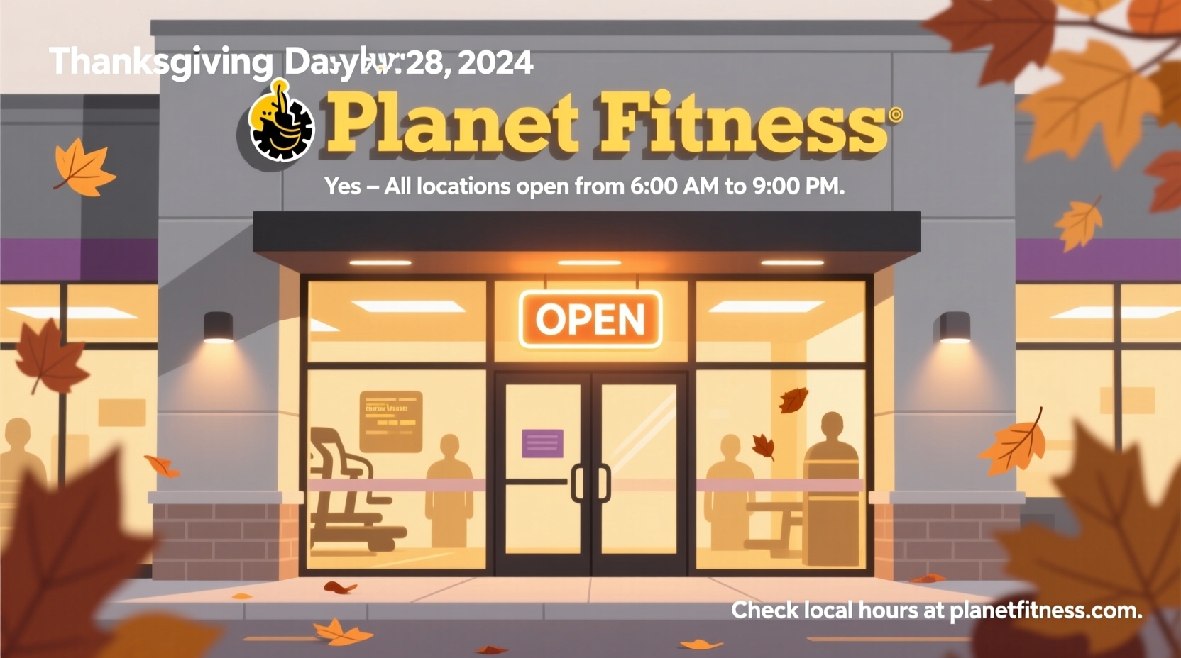 is planet fitness open on thanksgiving day