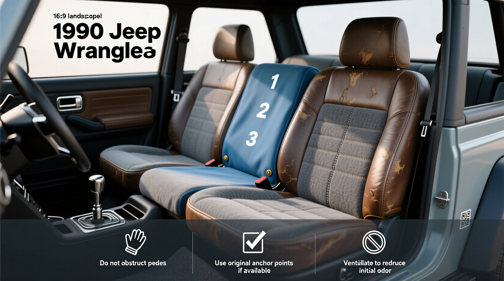 1990 jeep wrangler seat covers