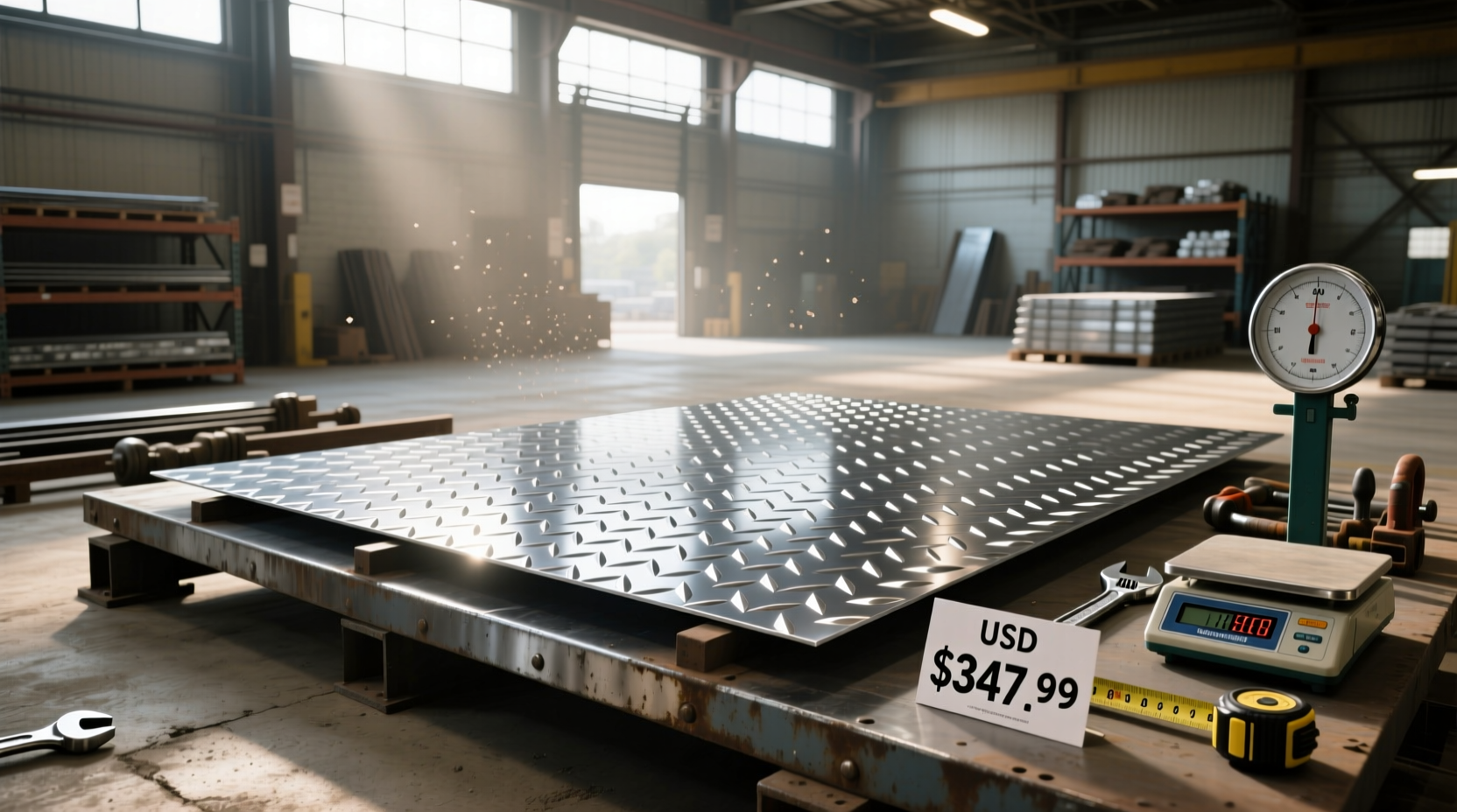 4x8 diamond plate steel price guide