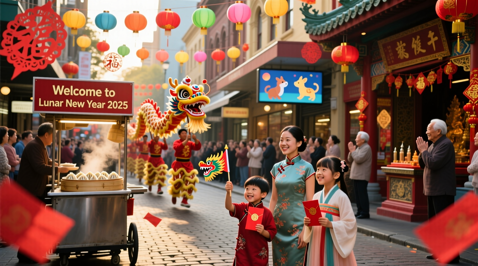 how is chinese new year celebrated in australia