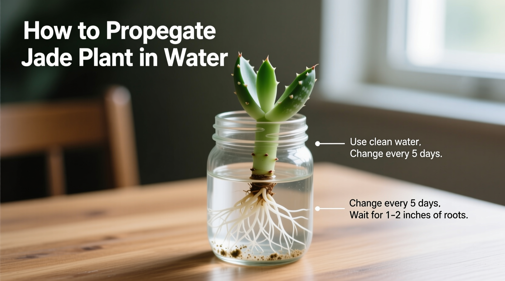 How to Propagate Jade Plant in Water
