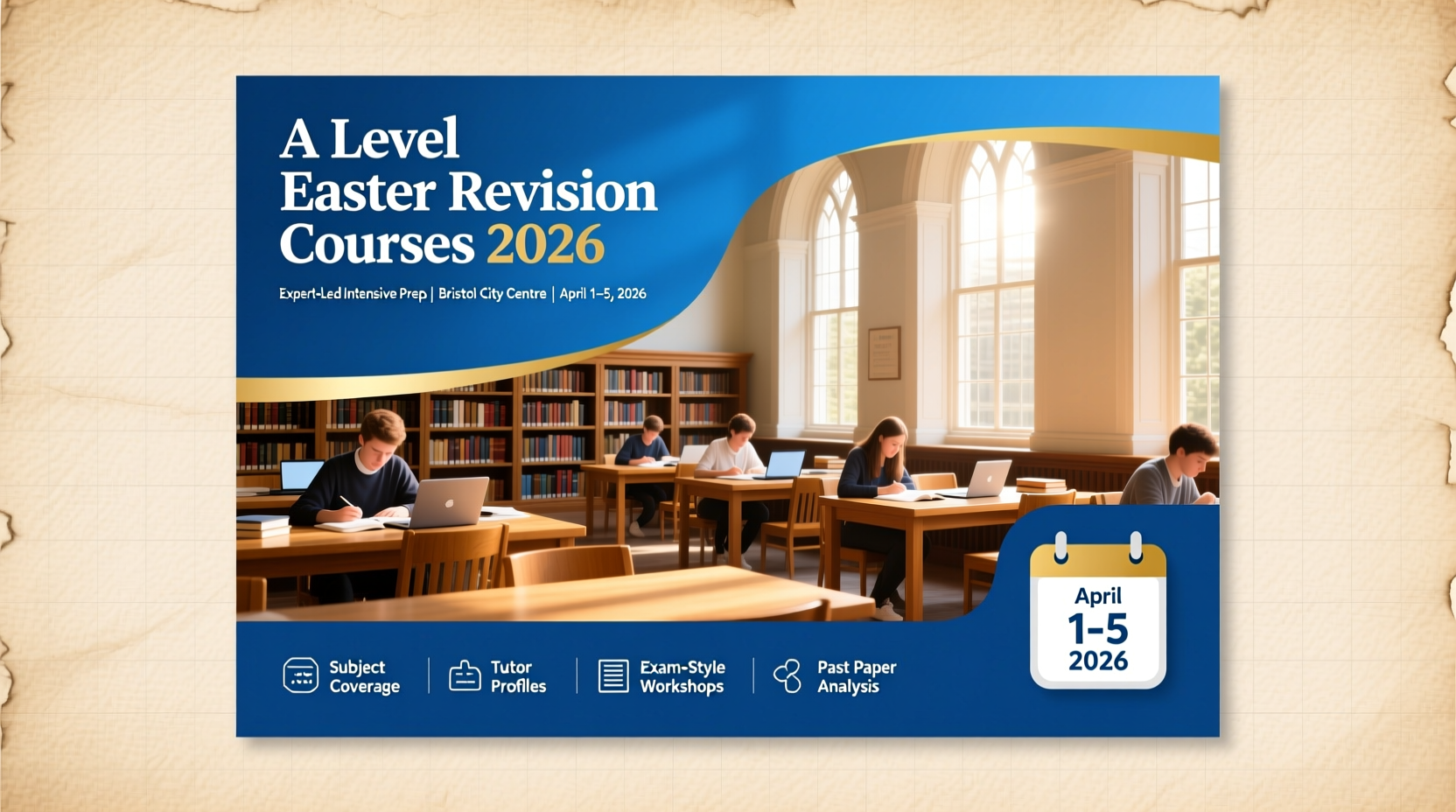 a level easter revision courses bristol