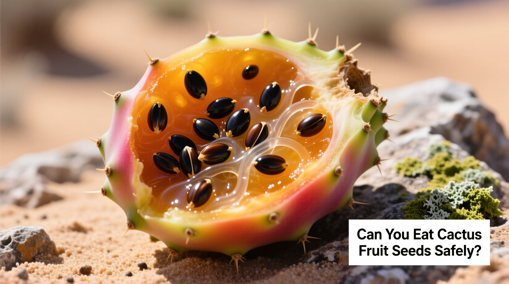 are you supposed to eat cactus fruit seeds