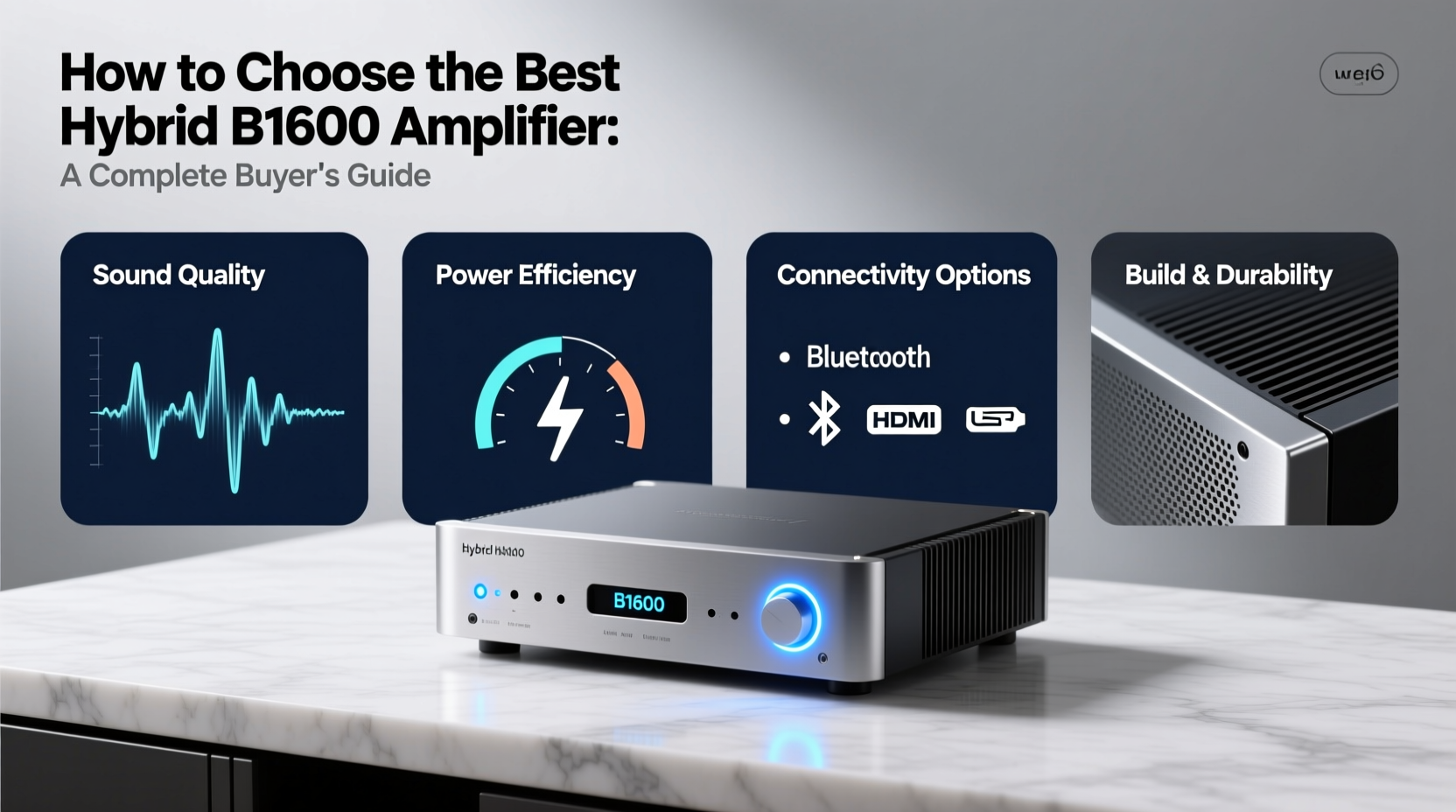 hybrid b1600 amplifier