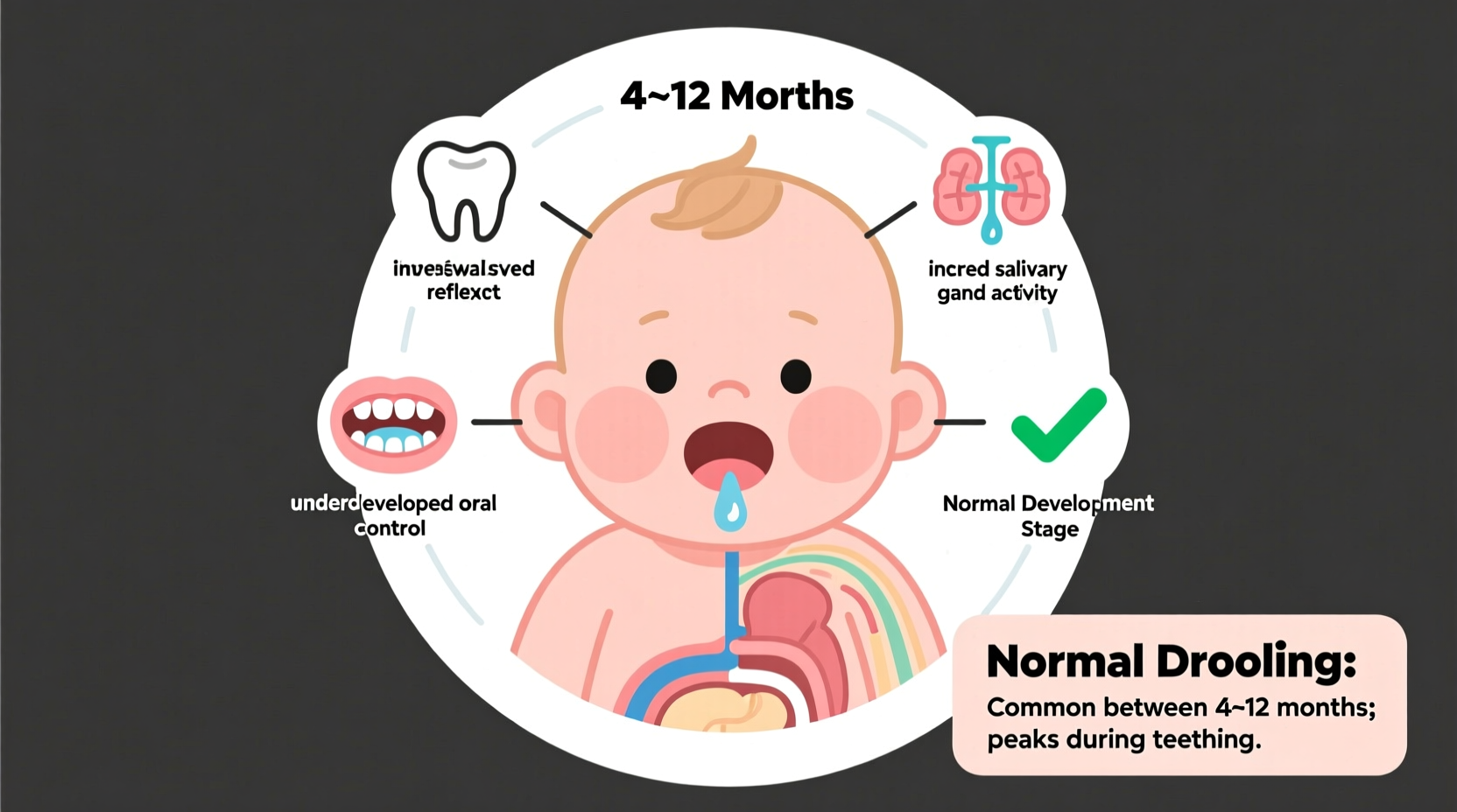 why do some babies drool more causes whats normal
