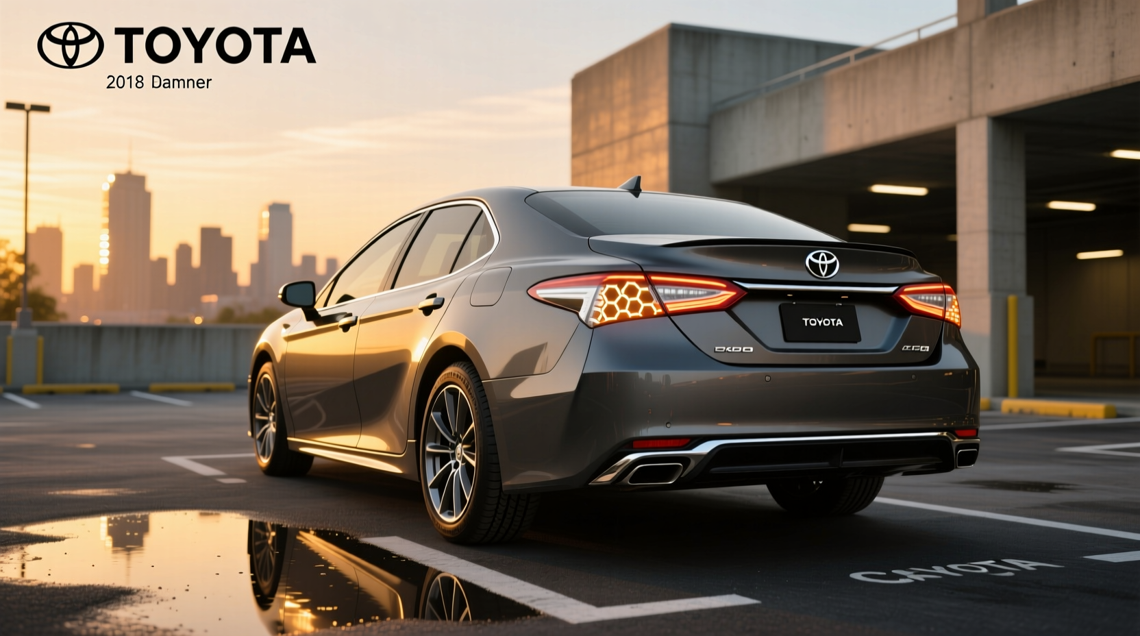 2018 toyota camry tail light guide