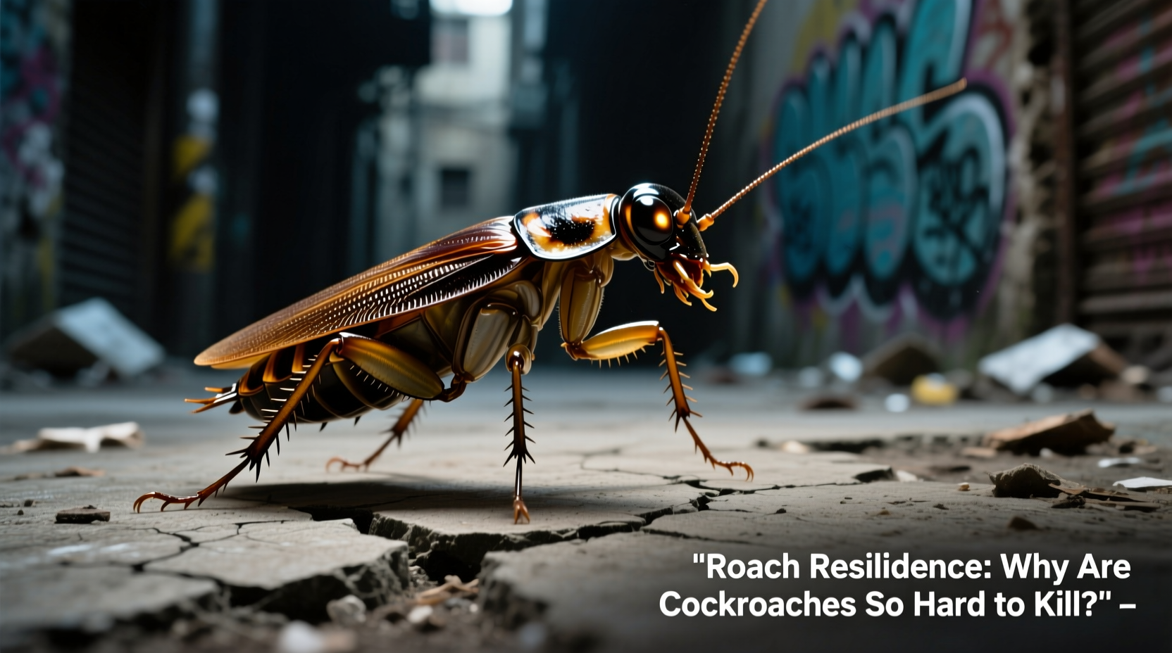 roach resilience why are cockroaches so hard to kill