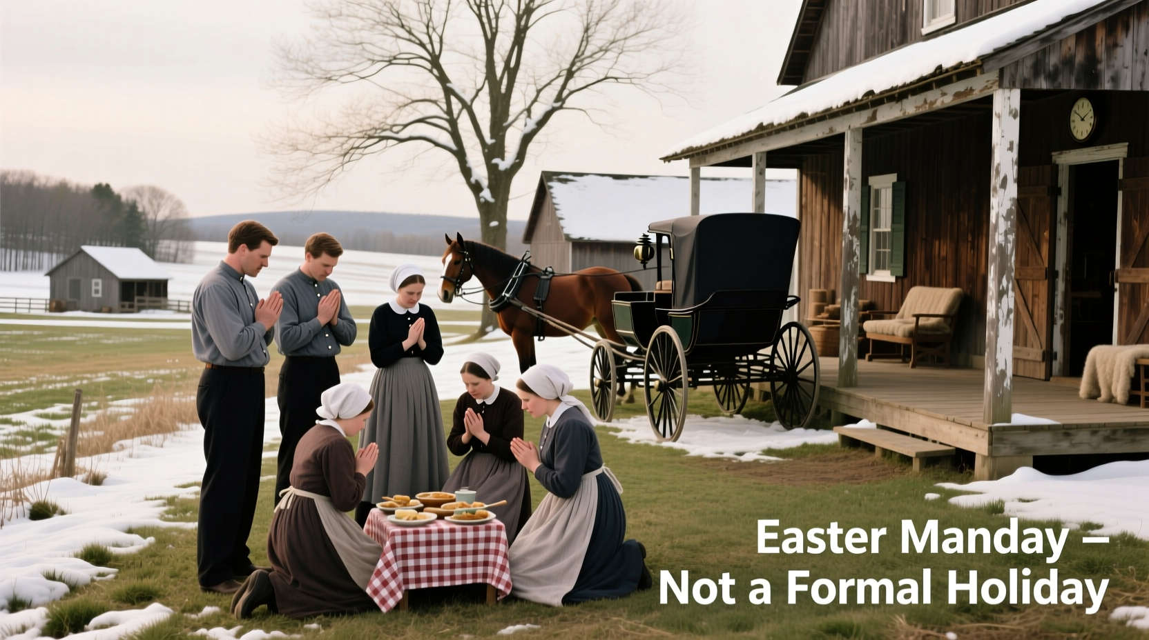 Is Easter Monday an Amish Holiday?