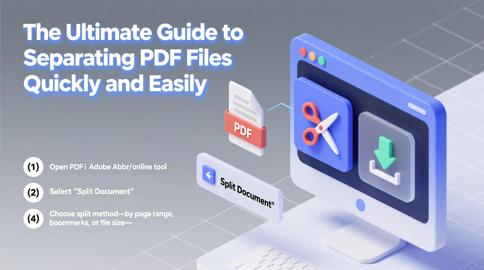 the ultimate guide to how to separate pdf files quickly and easily