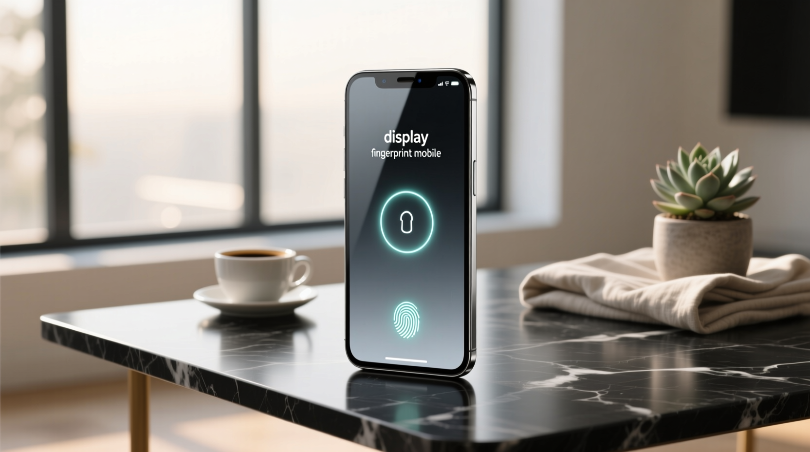 display fingerprint mobile