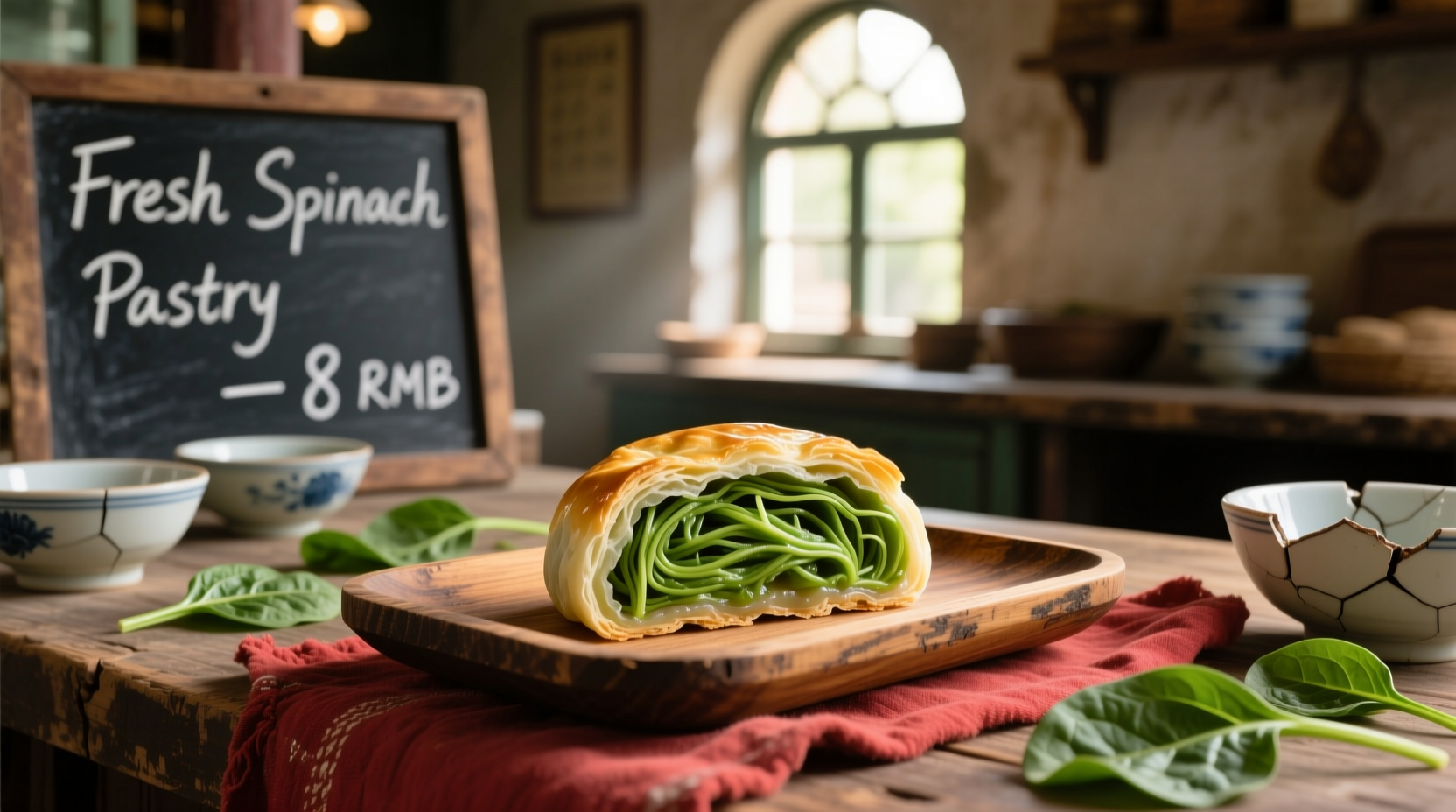 spinach pastry