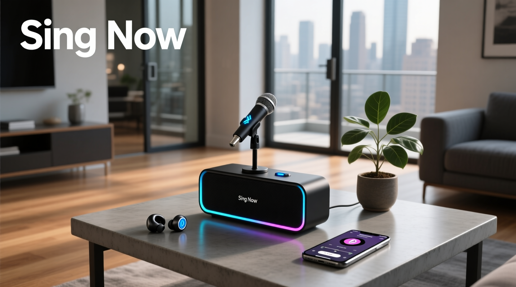 karaoke with bluetooth speaker