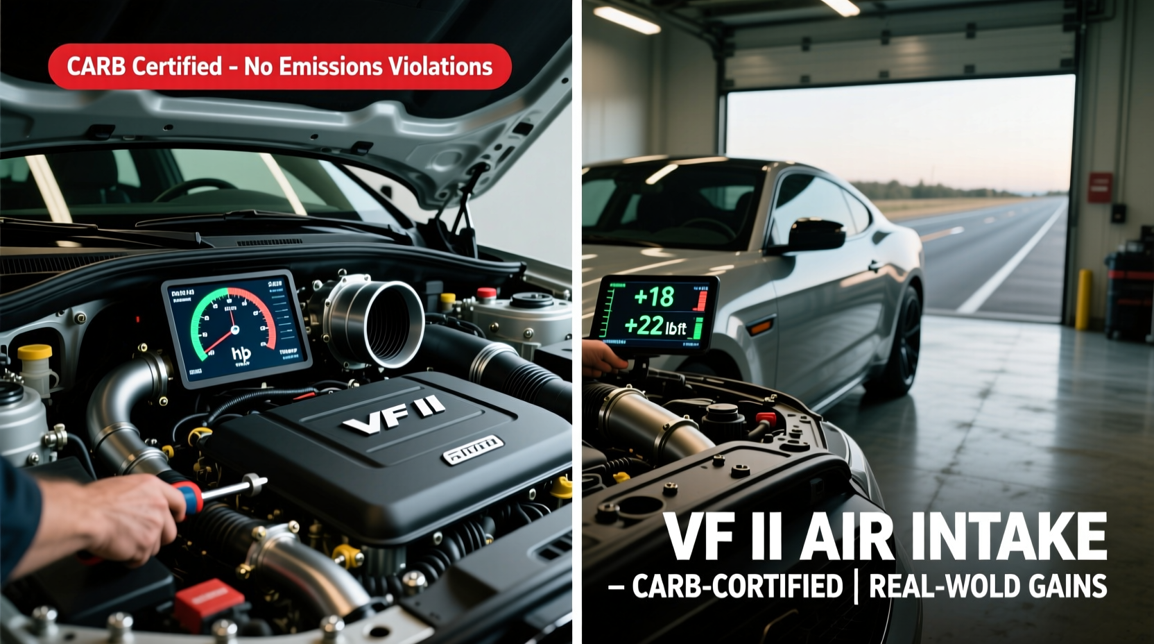 vf ii air intake review