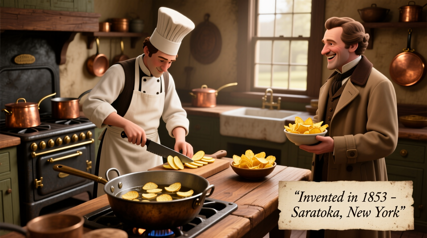 Potato Chips Invented in 1853: Verified History