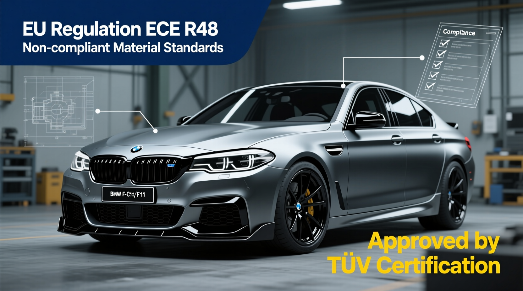 eu legality bmw f chassis black inserts