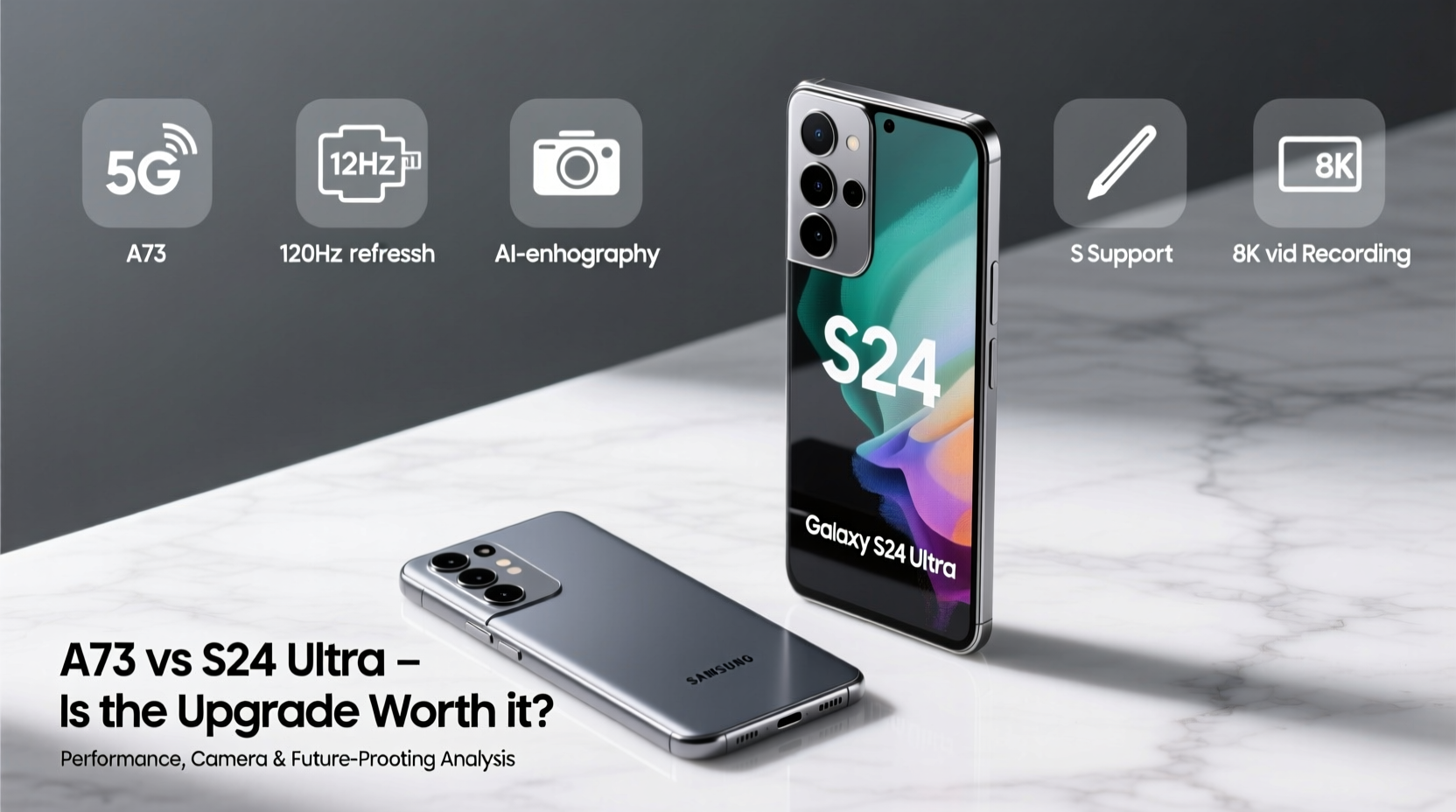 samsung a73 vs s24 ultra is it worth upgrading or is the a73 still good enough