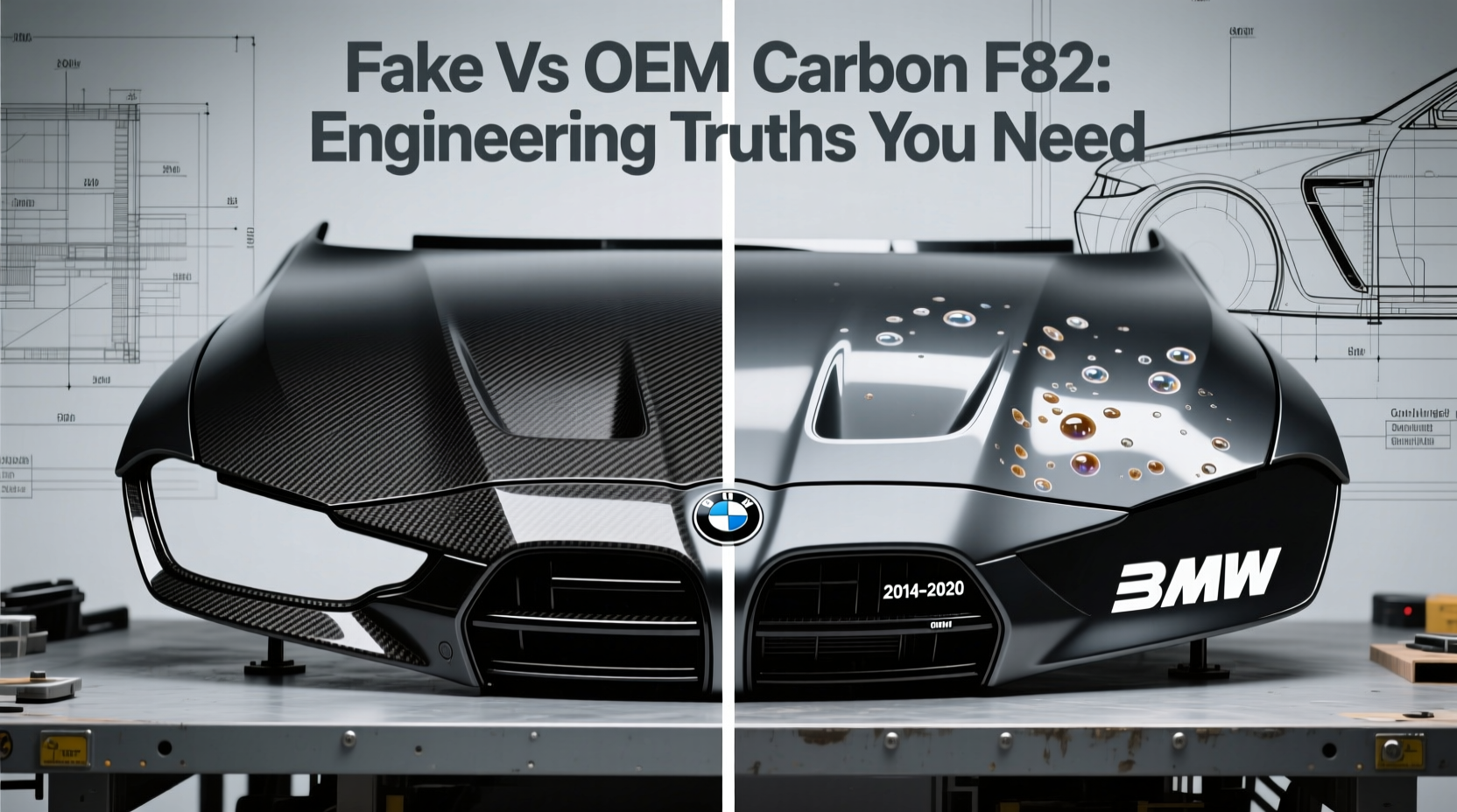 Fake vs OEM Carbon F82: Engineering Truths You Need