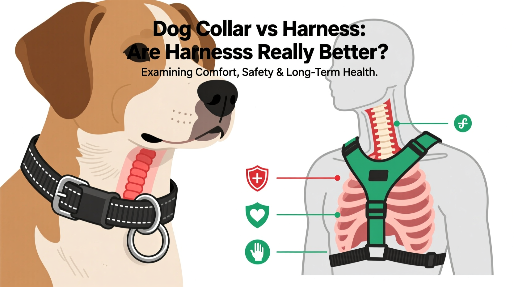 dog collar vs harness are harnesses really better or is it just hype